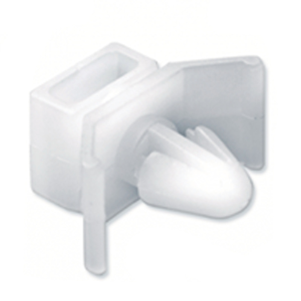 Держатель дюбельного типа, белый DKC