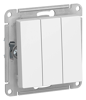 ATLASDESIGN Механизм выключателя 3-кл.10А ЛОТОС