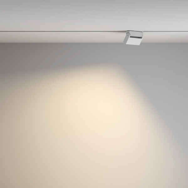 Трековый светильник LED 10Вт Белый IP20 Magnetic track system Gravity TR077-2-10W3K-W Technical Maytoni