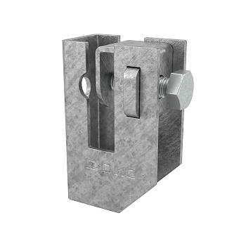 Скоба-держатель проводника с болтом DKC