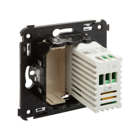 Диммер поворотный в стену, "Avanti", "Ванильная дымка" DKC