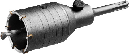 Коронка по бетону "Мастер" с державкой SDS-Plus, 50 мм ЗУБР