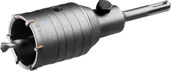 Коронка по бетону "Мастер" с державкой SDS-Plus, 50 мм ЗУБР