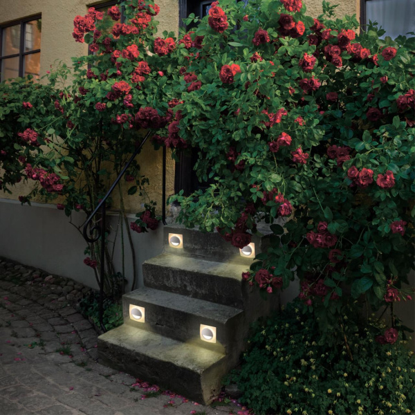 Подсветка ступеней IP65 LED 4000K 3W 220V SCALA белый B NOVOTECH