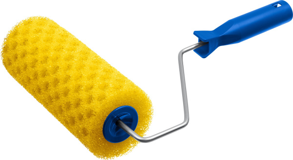 Валик малярный СТРУКТУРНЫЙ ГОРОШЕК, 180 мм, d=80 мм, ручка d=6 мм, ЗУБР