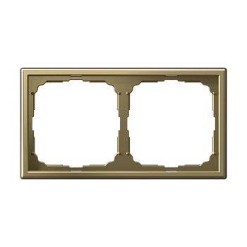 ARTGALLERY 2-постовая РАМКА, ЗОЛОТО Systeme Electric