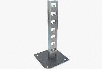 Стойка кабельная напольная одинарная К1171х800 УХЛ1, горячее цинкование, L800