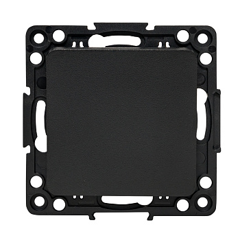 Стокгольм Механизм Выключателя 1-кл, 10А в/к черный EKF