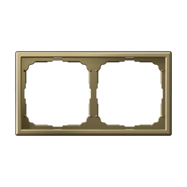 ARTGALLERY 2-постовая РАМКА, ЗОЛОТО Systeme Electric