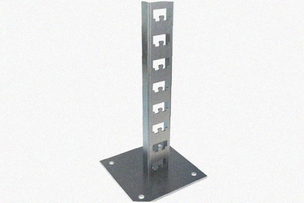 Стойка кабельная напольная одинарная К1171х800 УХЛ1, горячее цинкование, L800