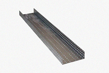 Лоток перфорированный ЛМ 100х100х2000 У3, окрашенный, S1,5