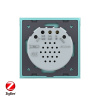Сенсорный выключатель ZigBee (Wi-Fi) 1 клавиша 1 пост Зеленый Livolo