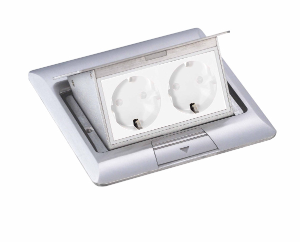 Donel Выдвижной блок 4 мод. алюминий (с уст. набором)