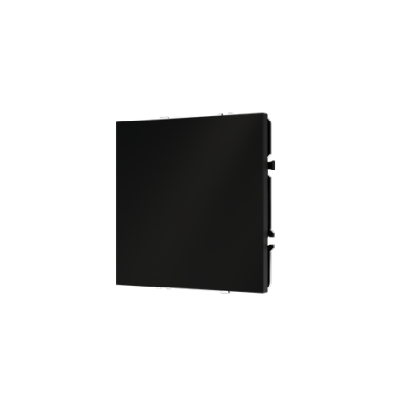 Заглушка Voltum S70 с суппортом, (черный матовый)