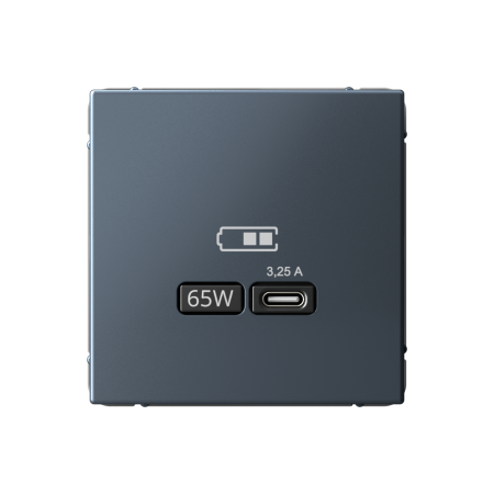 ARTGALLERY USB РОЗЕТКА тип-С 65Вт высокоскор.заряд. QC, PD, механизм, ГРИФЕЛЬ Systeme Electric