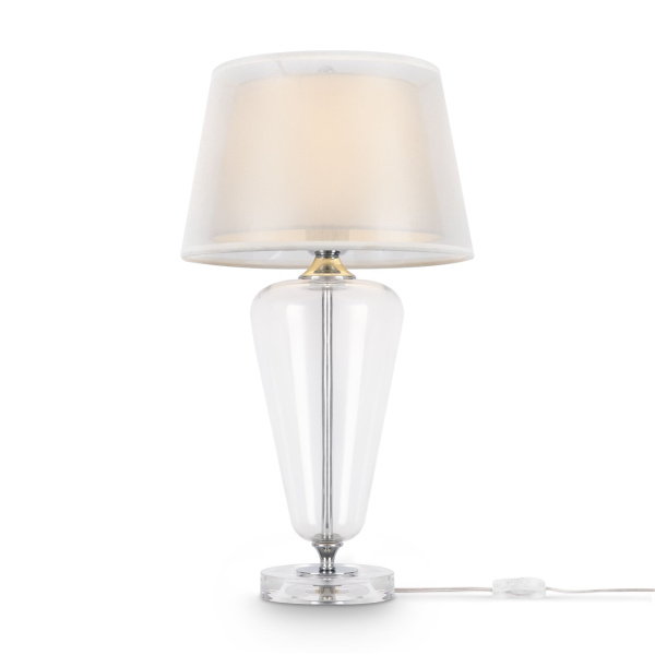 Настольная лампа 1*E27 40Вт Хром IP20 Verre Z005TL-01CH Maytoni Настольная лампа 1*E27 40Вт Хром IP20 Verre Z005TL-01CH Maytoni