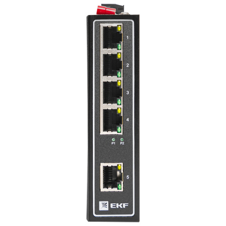 Промышленный неуправляемый коммутатор TSX-100 5 портов 10/100 Мбит/с EKF