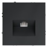 Розетка компьютерная встраиваемая Voltum S70 RJ45 КАТ.6, (графит)