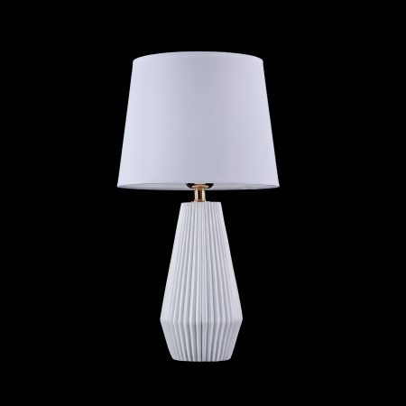 Настольная лампа 1*E27 60Вт Белый IP20 Calvin Table Z181-TL-01-W Maytoni