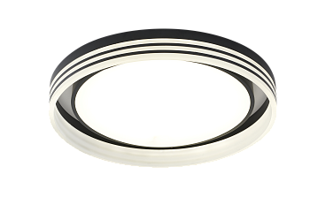 Светильник ADEL ZRS.1200.03 92Вт 3000K-6000K IP20 Черный Zortes