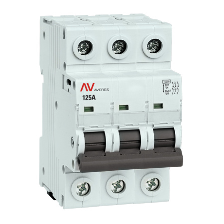 Выключатель нагрузки AVN 3П 125A AVERES EKF