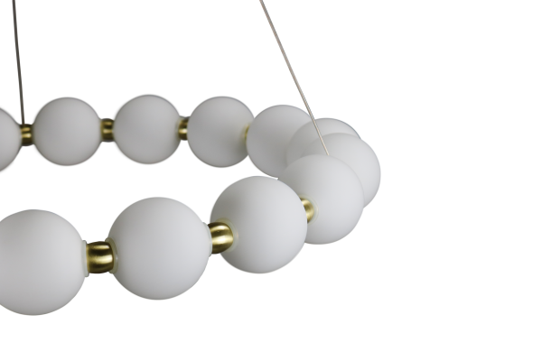 Люстра KRANZ ZRS.1585.18 80Вт 4000K IP20 Латунь Zortes