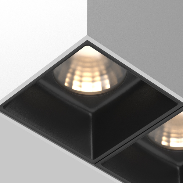 Потолочный светильник LED 24Вт Бело-черный IP20 Ceiling & Wall C065CL-02-L12W3K-W Technical Maytoni