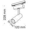 Светильник трековый 13Вт 4000K Черный IP20 Focus LED TR019-2-10W4K-B Technical