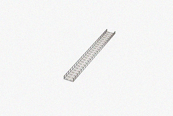 Лоток замковый перфорированный ЛМЗ 150х50х3000 УТ1,5, горячее цинкование, S1,2