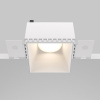 Встраиваемый светильник 1*GU10 20Вт Белый IP20 Downlight DL051-01-GU10-SQ-W Technical Maytoni