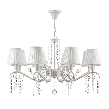 Люстра 8*E14 40Вт Белый IP20 Liviano FR2613-PL-08-W Freya