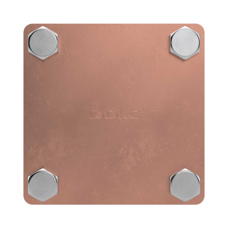 Соединитель полоса-полоса, 80х70 мм, медь DKC