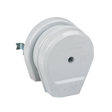 Разъем РШ-ВШ 32А 250В 2P+PE (СУ) пластиковый бел, PROxima EKF