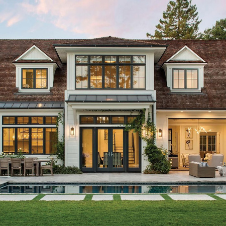 Светильник садово-парковый Feron PL201 на стену вниз 60W E27 230V, черный