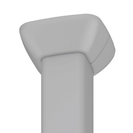 Телескопическая алюминиевая колонна, 1.5 - 3м, цвет темно-серебристый металлик DKC