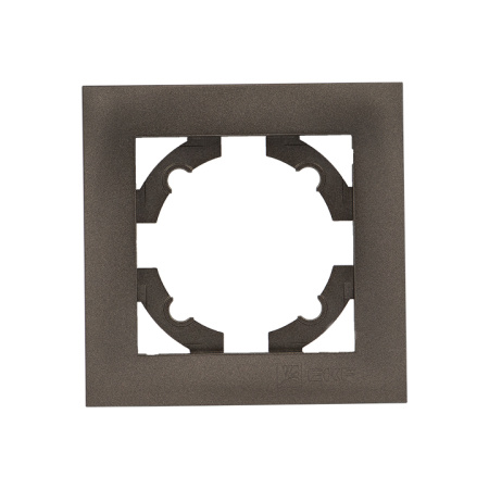 Валенсия Рамка 1-местная графит EKF