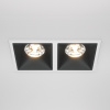 Встраиваемый светильник LED 30Вт Бело-черный IP20 Downlight DL043-02-15W3K-D-SQ-WB Technical Maytoni