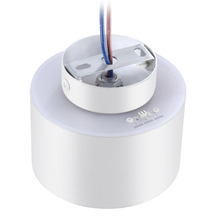 Св-к накл.с перекл.цв.темп.IP20 LED 3000К/4000К/6000К 12W вниз+3W вверх бел GIRO NOVOTECH