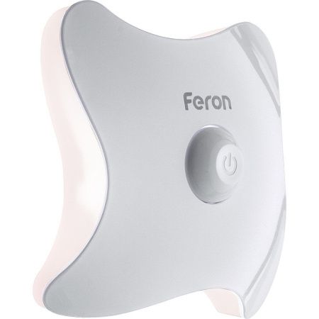 СНЯТ Светильник ночник на магните Feron 8LED , 3*ААА battery 93*93*38мм, FN2020