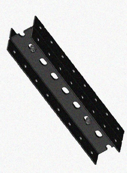 Стойка сдвоенная ССД 1200х4 УХЛ1, горячее цинкование, S4,0