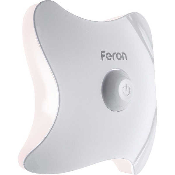 СНЯТ Светильник ночник на магните Feron 8LED , 3*ААА battery 93*93*38мм, FN2020
