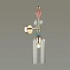 Бра E14 1*40W BIZET золото/разноцветн./керамика/стекло ODEON LIGHT