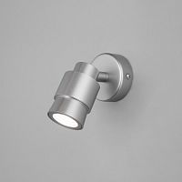 Настенный светодиодный светильник серебряный IP20 (20125/1 серебро) Eurosvet