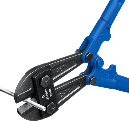 Титан болторез, Cr-Mo, 62 HRC, кованый коннектор, серия Профессионал, 900 мм - макс d= 21 мм / HRC 40 до d= 11 мм ЗУБР