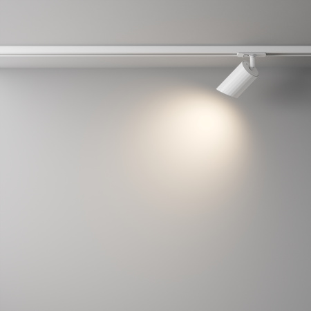 Трековый светильник 1*GU10 12Вт Белый IP20 Single phase track system Unity TR087-1-GU10-W Technical Maytoni
