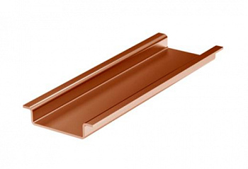 DIN-рейка медная, с насечкой OMEGA 3, 35х7,5мм. DKC