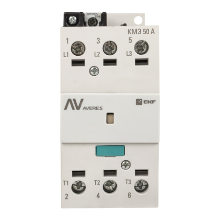 Контактор КМЭ 50А 400В АС AVERES EKF