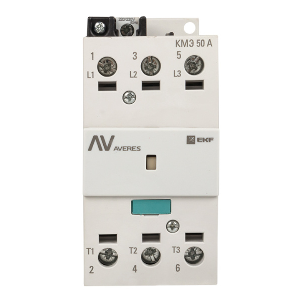 Контактор КМЭ 50А 400В АС AVERES EKF