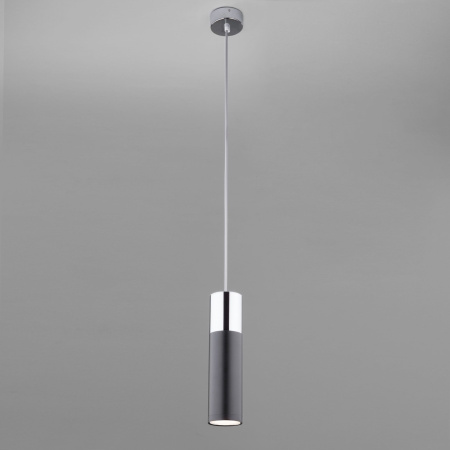 Подвесной светильник хром IP20 (50135/1 LED хром / черный) Eurosvet