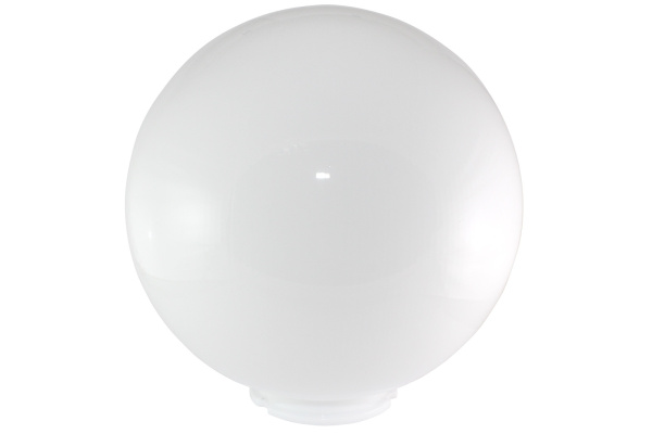 Рассеиватель шар ПММА 400 мм опал призма (байонет 145 мм) TDM